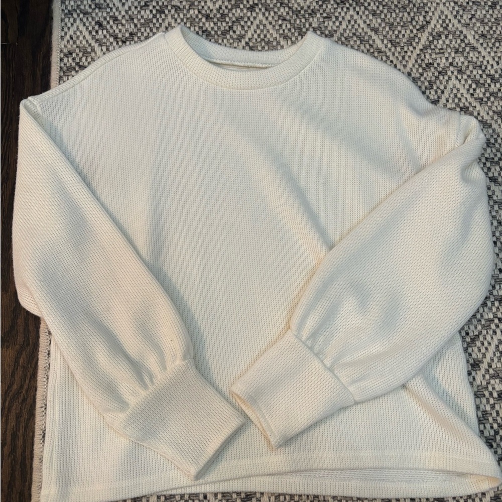 Madewell Elegant Cream Women's Sweater